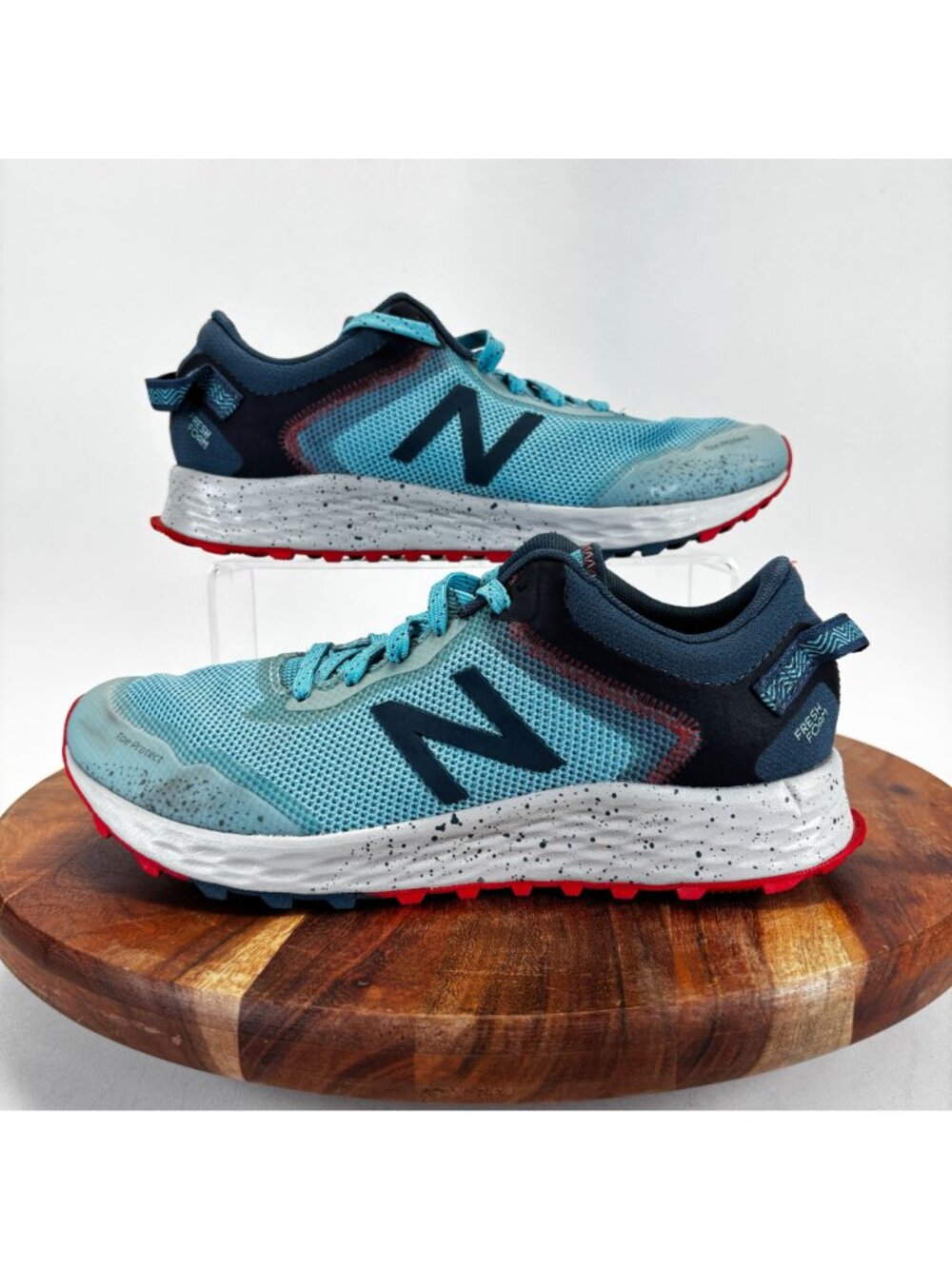 New Balance Fresh Foam Arishi Shoes Womens Size 9.5 Blue Trail Running Sneakers - Picture 10 of 12